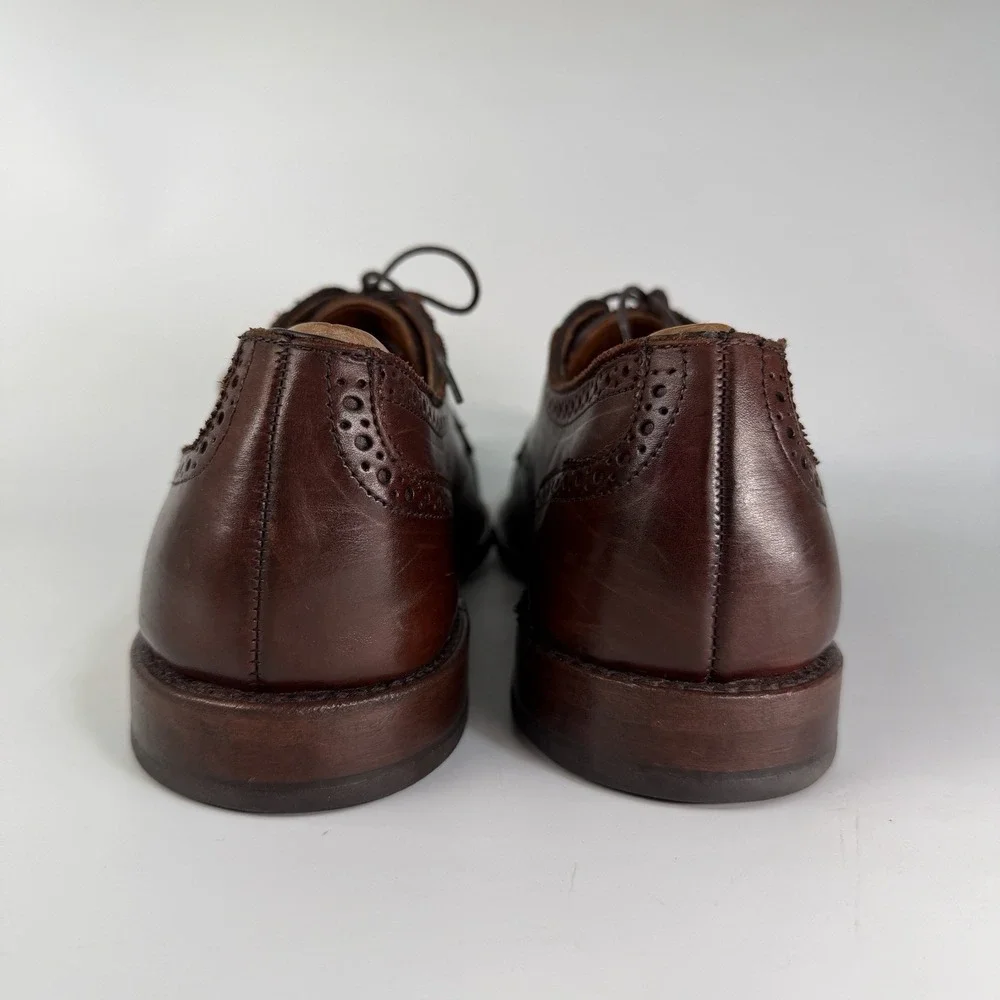 Allen Edmonds 6th Avenue Dress Shoes 10.5 D Chili Ox Blood Cap Toe Brogue 2026